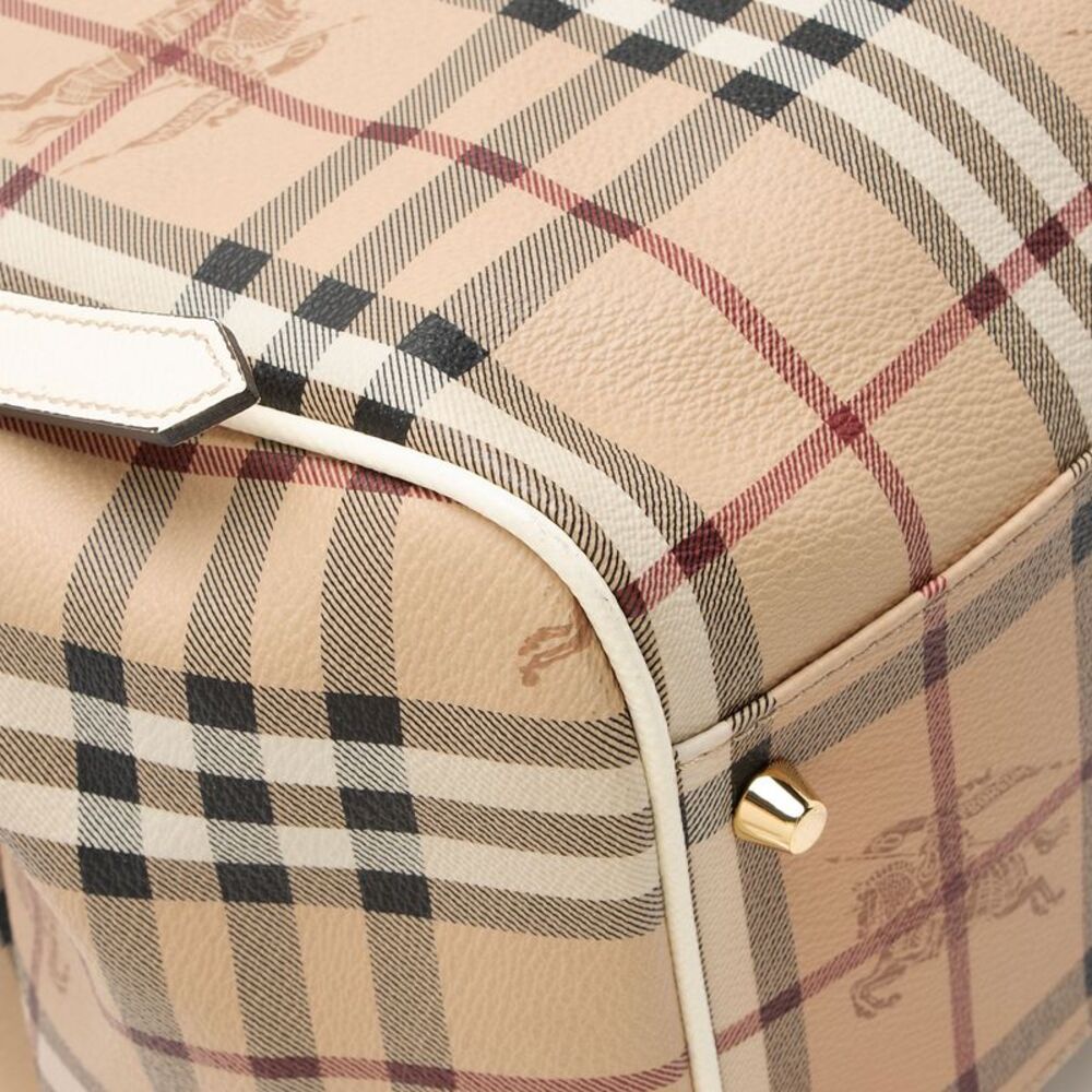 Burberry Haymarket Check Canterbury Small Tote - Picture 13 of 14